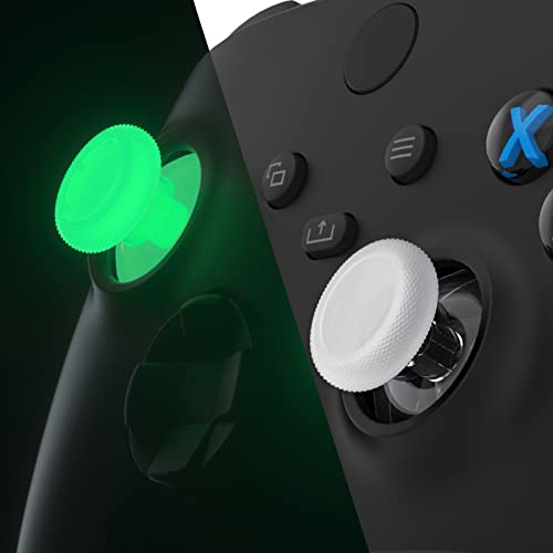 eXtremeRate Glow in Dark - Green Replacement Thumbsticks for for Xb...