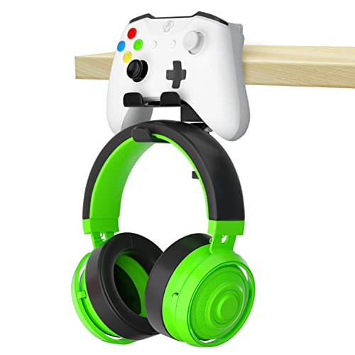 for Xbox Game Controller Holder - Desk Headset Controller Stand for...