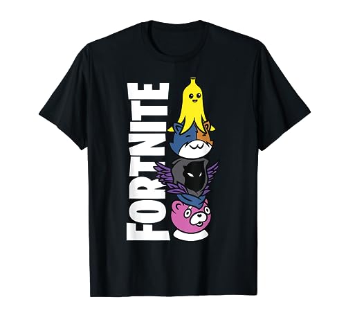 Fortnite Black Classic Fit Crew Neck T-Shirt - Adult Polyester & Co...