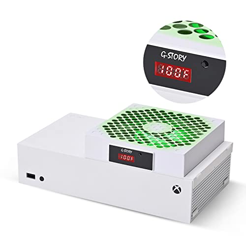 G-STORY Cooling Fan for Xbox Series S with Automatic Fan Speed Adju...