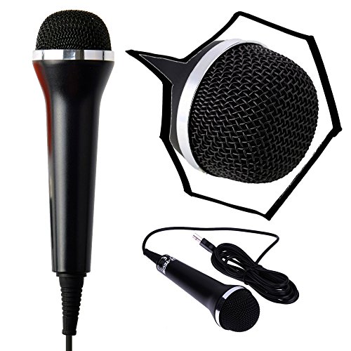 Gam3Gear Universal USB Audio Wired Karaoke Micrphone Mic for PS4 Sl...