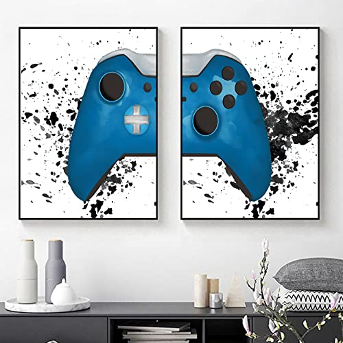 Gaming Room Decor Canvas Painting Video Game Themed Gaming Canvas W...