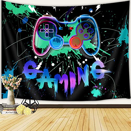 Gaming Tapestry, Cool Funny Game Room Decor for Boys Men Video Game...