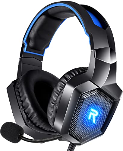 GIZORI Surround Sound Gaming Headset with Microphone, Gaming Headph...