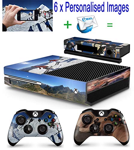 GNG Personalised CUSTOM Console Skin Decal Sticker + 2 Controller S...