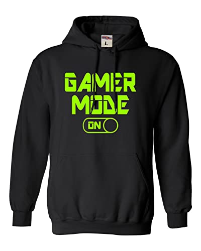 Go All Out Medium Black Mens Gamer Mode On Funny Gift For Gaming Lo...