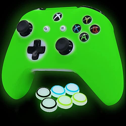HLRAO Controller Skins Silicone Grip Glow in The Dark Protective Ca...