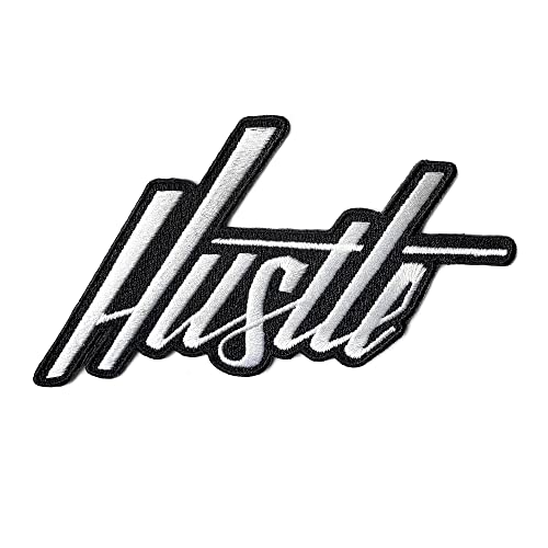 Hustle Patch - Iron on and Sew on Embroidered Patch...