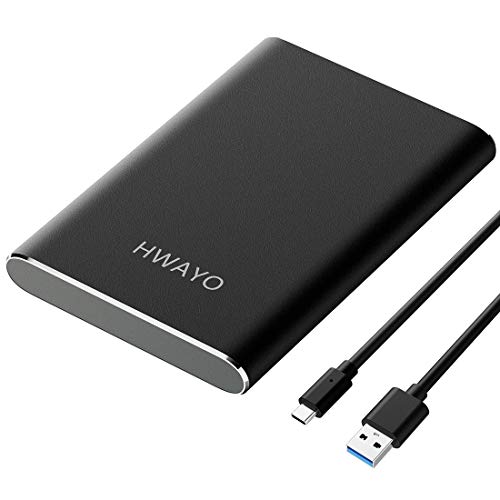 HWAYO 120GB Portable External Hard Drive, USB3.1 Gen 1 Type C Ultra...