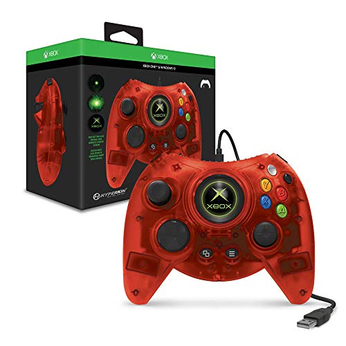 Hyperkin Duke Wired Controller for Xbox One  Windows 10 PC (Red Lim...