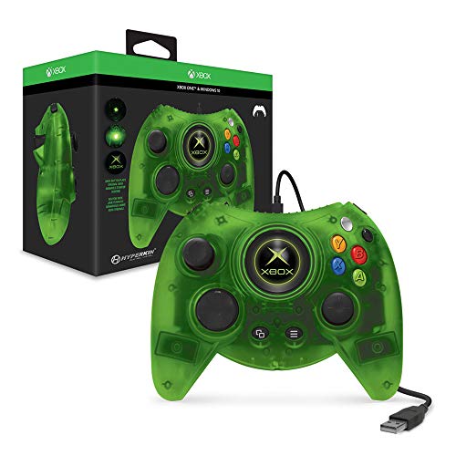 Hyperkin Duke Wired Controller for Xbox One  Windows 10 PC (Green L...