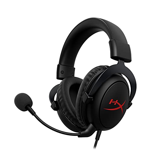 HyperX - Cloud Core Wired DTS Headphone:X Gaming Headset for PC, Xb...