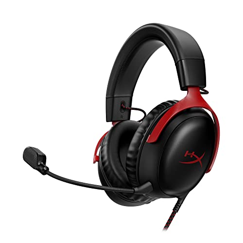 HyperX Cloud III – Wired Gaming Headset, PC, PS5, Xbox Series X|S...