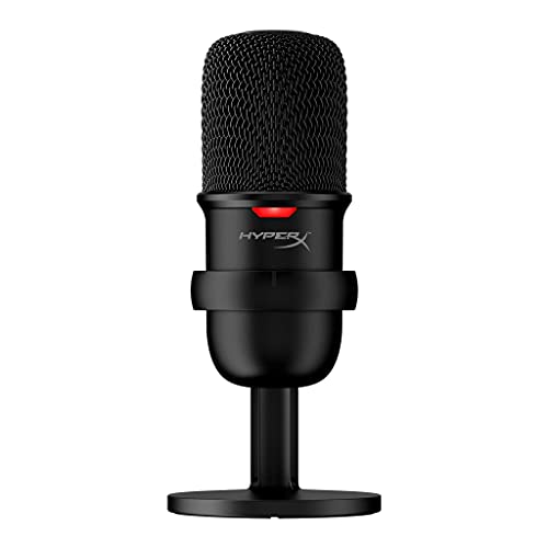 HyperX SoloCast – USB Condenser Gaming Microphone, for PC, PS4, P...
