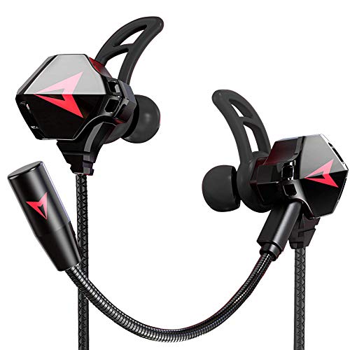 KASOTT Battle Buds Pro in-Ear Gaming Headset with Dual Microphone, ...