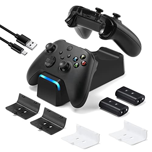 KEKUCULL Dual Dock Charging Station Compatible with Xbox Series X S...