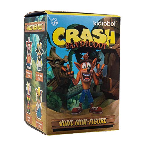 Kidrobot Crash Bandicoot Vinyl Mini Series Single Blind Box by...