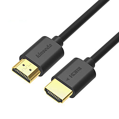 kinseda 4K HDMI Cable 5ft High Speed 18Gbps HDMI 2.0 Cord Supports ...