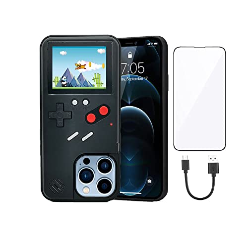 KJArrow Gameboy Case for iPhone 12 Mini, Retro Game Case for iPhone...
