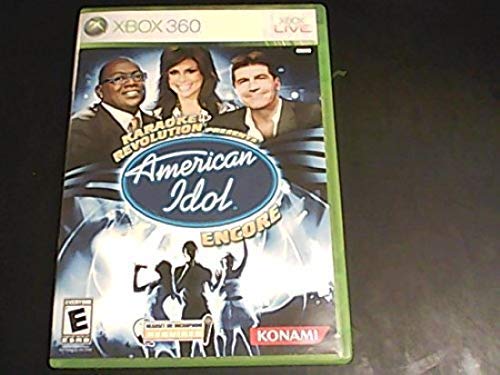 Konami Karaoke Revolution Presents: American Idol Encore Game Only ...
