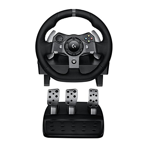 logitech G920 Dual-motor Feedback Driving Force USB Racing Wheel wi...