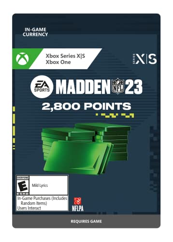 MADDEN NFL 23: 2800 Madden Points - Xbox [Digital Code]...