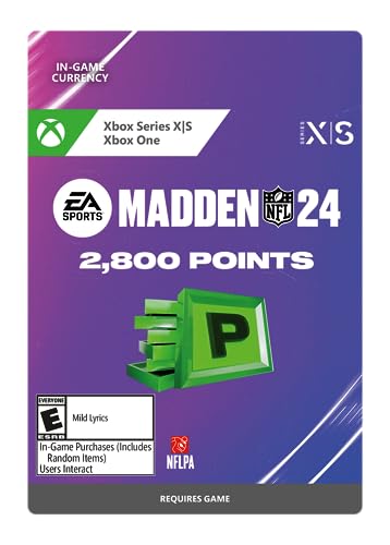 MADDEN NFL 24: 2800 MADDEN POINTS - Xbox [Digital Code]...