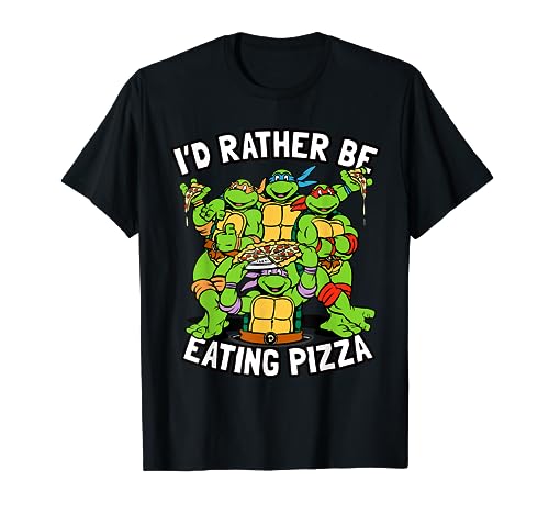 Mademark x Teenage Mutant Ninja Turtles - I d Rather Be Eating Pizz...