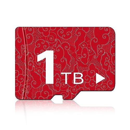 Memory Card 1TB, Flash Memory Card with Adapter Up to 60MB s, UHS-I...