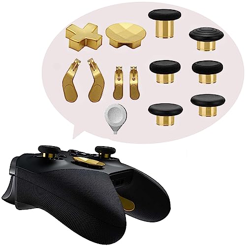 Metal Thumbsticks Replacement Parts for Xbox One Elite Controller S...