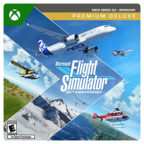 Microsoft Flight Simulator 40th Anniversary – Premium Deluxe – ...
