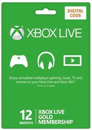 Microsoft-Xbox Live 12 Month Gold Membership - Digital Code...