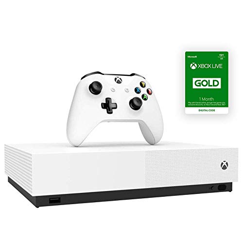 Microsoft - Xbox One S 1TB All-Digital Edition Console with Xbox On...