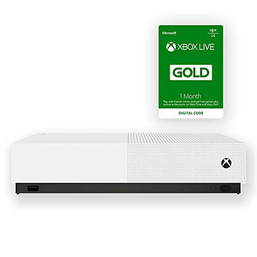Microsoft - Xbox One S 1TB All-Digital Edition Console - Controller...