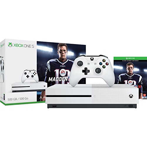 Microsoft Xbox One S 500GB Console - Madden NFL 18 Bundle - Xbox On...