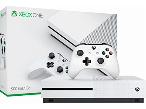 Microsoft - Xbox One S 500GB Console - White - ZQ9-00028 (Renewed)...