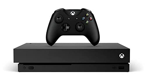 Microsoft Xbox One X 1TB, 4K Ultra HD Gaming Console, Black (Renewe...
