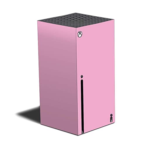 MightySkins Skin Compatible with Xbox Series X - Solid Pink | Prote...