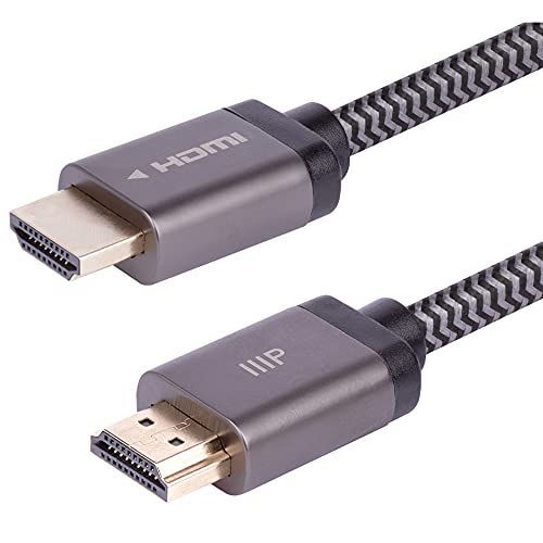 Monoprice 8K Certified Braided Ultra High Speed HDMI 2.1 Cable - 6 ...