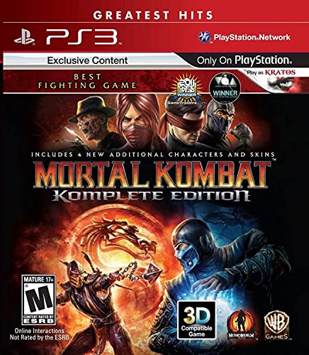 Mortal Kombat: Komplete Edition - Playstation 3...