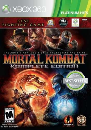 Mortal Kombat Komplete Edition Xbox 360 New...
