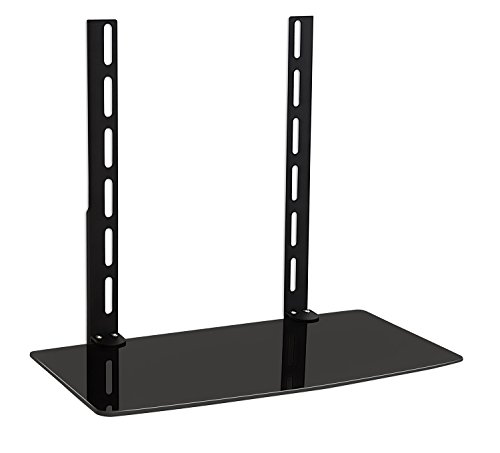 Mount-It TV Wall Mount Shelf Bracket Under TV for Cable Box, DVD Pl...