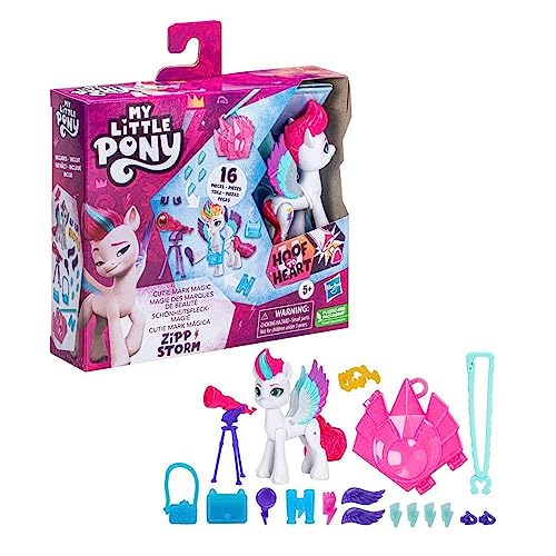 My Little Pony: Make Your Mark Cutie Magic Zipp Storm - 3-Inch Hoof...
