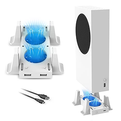 NexiGo Vertical Stand with Cooling Fans for Xbox Series S Console, ...