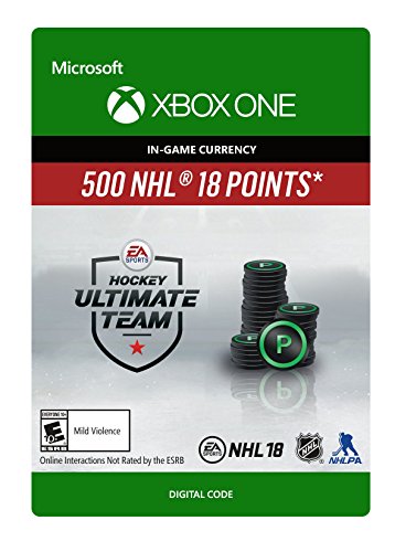 NHL 18 Ultimate Team NHL Points 500 - Xbox One [Digital Code]...