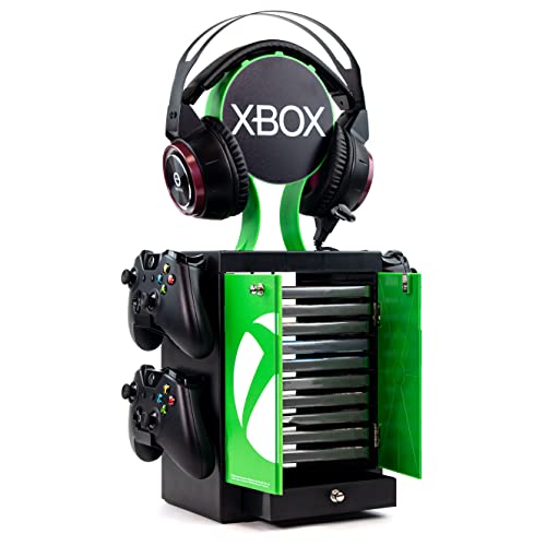 Numskull Official Xbox Series X Gaming Locker, Controller Holder, H...
