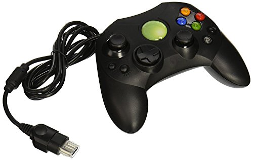 Old Skool Xbox Controller S-Type Wired Game Pad - Black...