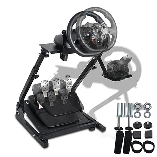 OLIPIC Racing Wheel Stand Foldable Steering Wheel Adjustable Stand ...