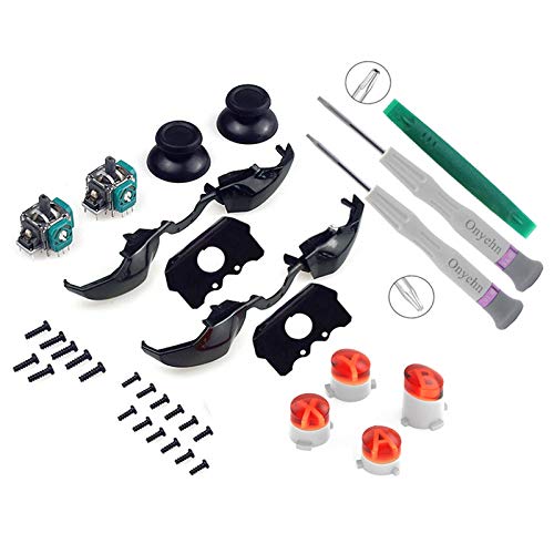 Onyehn 2-pack Bumpers Replacement Kit LB RB Button Triggers Parts f...