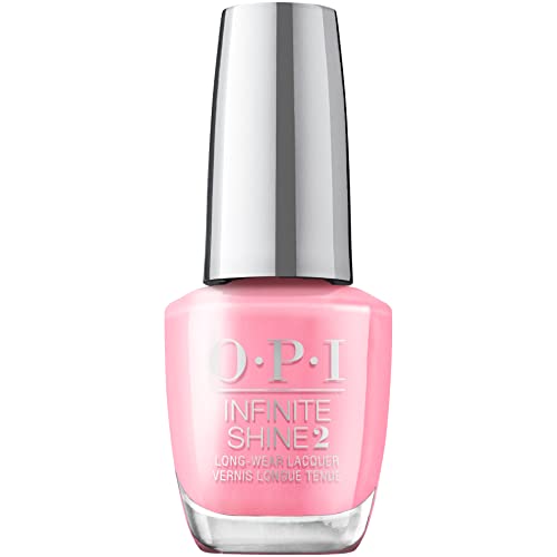 OPI Infinite Shine 2 Longwear Lacquer, Racing For Pinks, Pink Long-...
